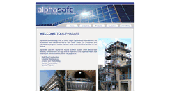 Desktop Screenshot of alphasafe.com.au